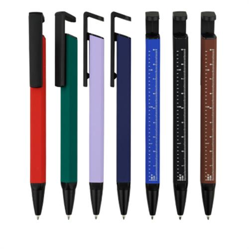 Phone Holder Pen With Ruler